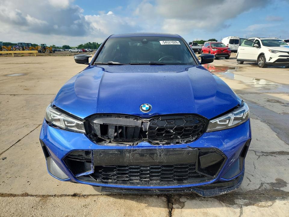 2023 BMW M3 VIN 3MW49FS09P8D54524 COPART salvage auction — FRONT END, TX - CERTIFICATE OF TITLE, sold $13,200 on 2026-07-23 (photo 5)