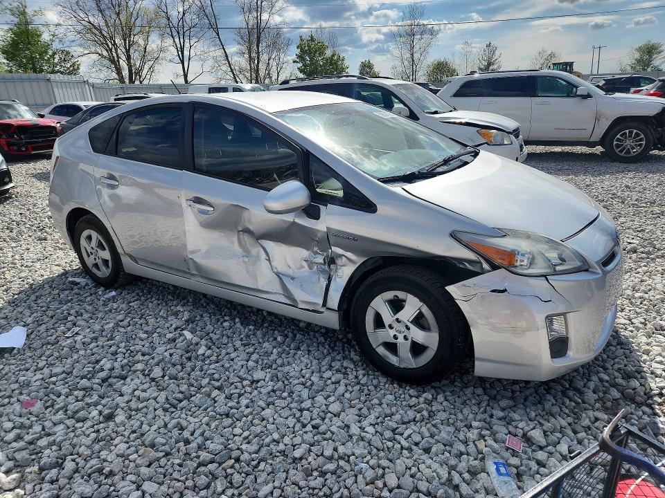 2010 Toyota Prius VIN JTDKN3DU9A0056965 COPART salvage auction — SIDE, Mi - Certificate Of Title, sold $1,100 on 2026-07-02 (photo 4)