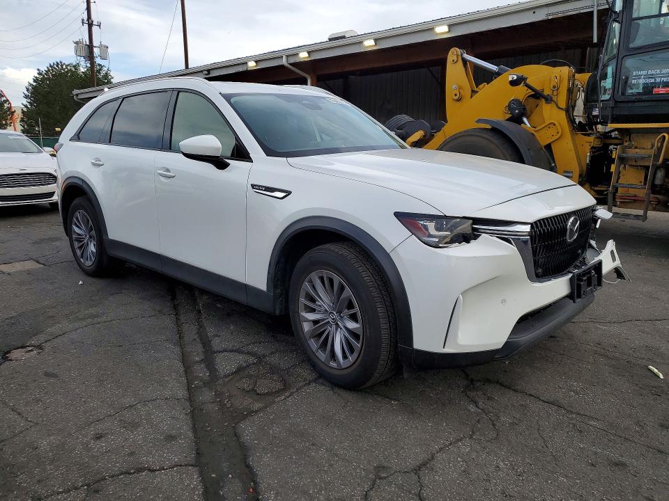 2025 Mazda Cx-90 VIN JM3KKBHD2S1223862 COPART salvage auction — FRONT END, CO - PUBLIC - SALVAGE TITLE (P), sold $10,100 on 2026-07-09 (photo 4)