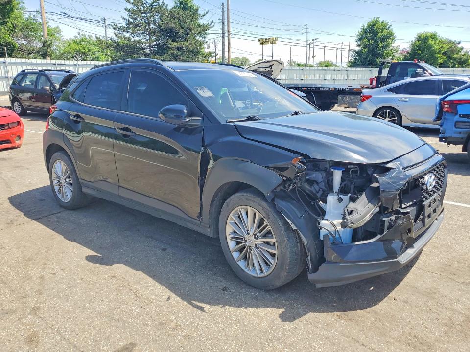 2021 Hyundai Kona VIN KM8K2CAA3MU690185 COPART salvage auction — SIDE, In - Certificate Of Title, sold $2,400 on 2026-07-06 (photo 4)