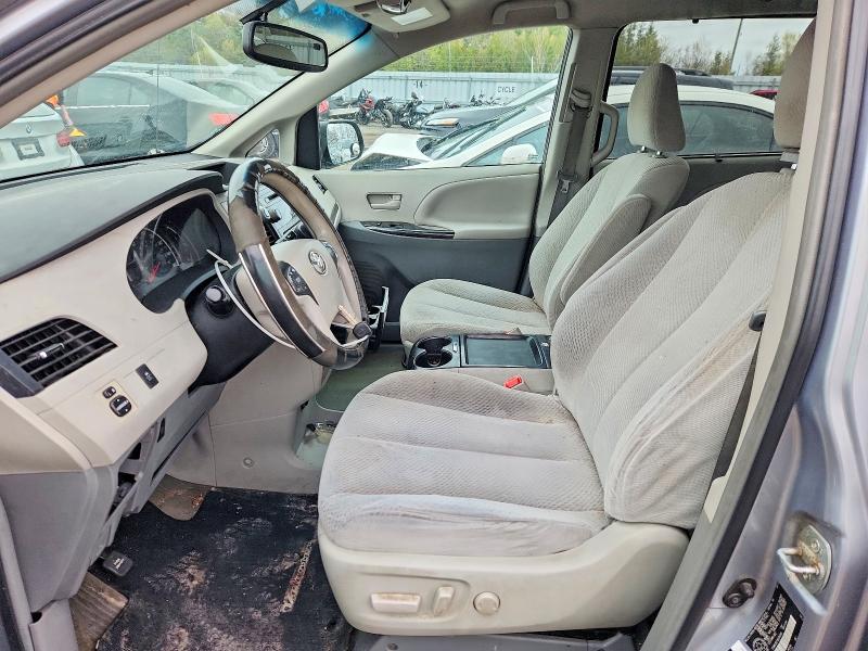 2011 Toyota Sienna VIN 5TDKK3DC1BS164995 COPART salvage auction — FRONT END, On - Permit No Brand - Unfit, sold $2,200 on 2026-07-28 (photo 7)