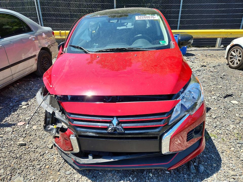 2024 Mitsubishi VIN ML32FUFJXRHF17423 COPART salvage auction — FRONT END, Md - Cert Of Salvage > 75% Damage, sold $2,550 on 2026-07-28 (photo 5)