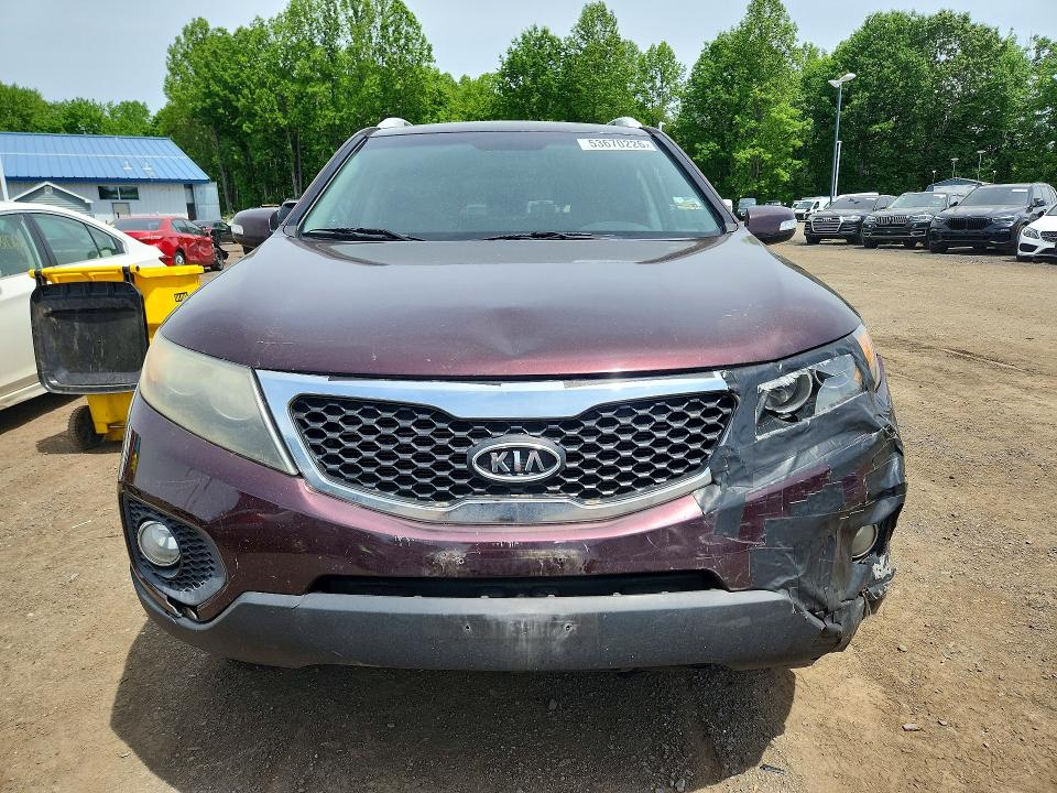 2011 Kia Sorento VIN 5XYKT3A12BG097689 COPART salvage auction — FRONT END, Ct - Certificate Of Title, sold $925 on 2026-07-09 (photo 5)