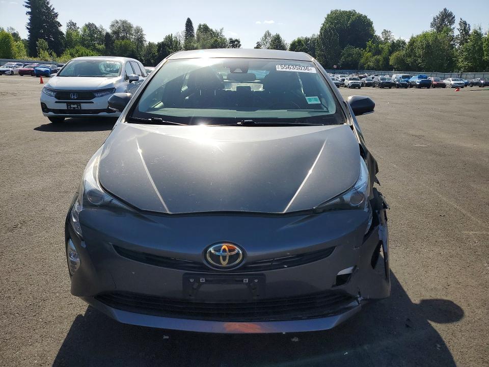 2016 Toyota Prius VIN JTDKARFU7G3023112 COPART salvage auction — FRONT END, Or - Salvage Title Certificate, sold $6,600 on 2026-07-15 (photo 5)