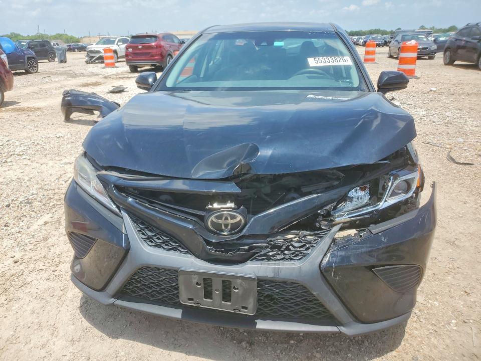 2018 Toyota Camry VIN 4T1B11HK9JU562194 COPART salvage auction — FRONT END, Tx - Salvage Vehicle Title, sold $3,550 on 2026-07-09 (photo 5)