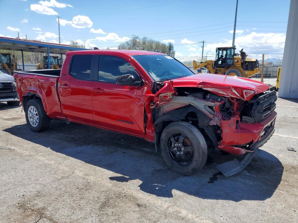 2024 Toyota Tacoma VIN 3TYLB5JN3RT043843 COPART salvage auction — FRONT END, Nv - Salvage Title, sold $6,300 on 2026-07-30 (photo 4)