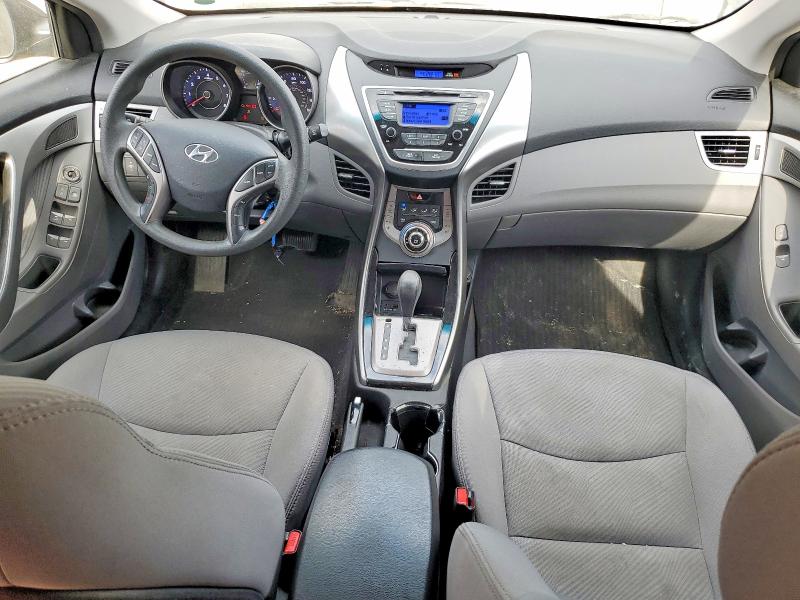 2013 Hyundai Elantra VIN 5NPDH4AE9DH412244 COPART salvage auction — VANDALISM, Il - Salvage Certificate, sold $525 on 2026-07-09 (photo 8)
