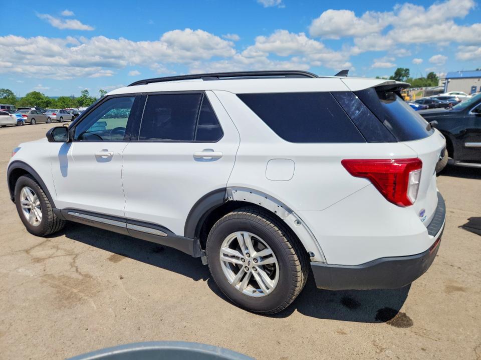 2021 Ford Explorer VIN 1FMSK7DH0MGA55701 COPART salvage auction — REAR END, Pa - Certificate Of Salvage, sold $6,900 on 2026-07-02 (photo 2)