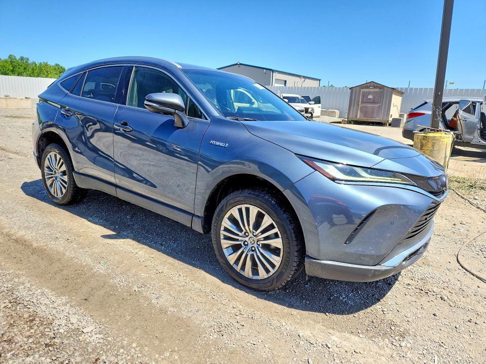 2021 Toyota Venza VIN JTEAAAAH7MJ004537 COPART salvage auction — REAR END, In - Cert Of Title-Salvage Title, sold $9,600 on 2026-07-24 (photo 4)