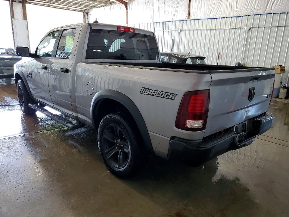 2021 Ram 1500 VIN 1C6RR7GG4MS527730 COPART salvage auction — FRONT END, Md - Certificate Of Title (P), sold $9,400 on 2026-08-06 (photo 2)