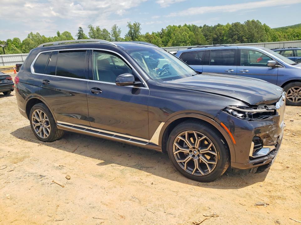 2020 BMW X7 VIN 5UXCW2C05L9A00189 COPART salvage auction — FRONT END, Va - Cert Of Title - Salvage, sold $600 on 2026-07-31 (photo 4)
