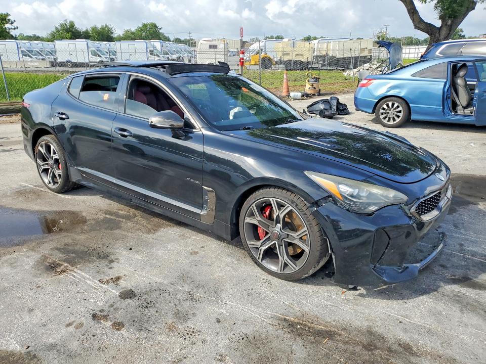 2019 Kia VIN KNAE45LC9K6042578 COPART salvage auction — FRONT END, Fl - Cert Of Title Slvg Rebuildable, sold $2,300 on 2026-07-14 (photo 4)