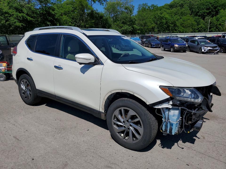 2015 Nissan VIN 5N1AT2MV7FC858873 COPART salvage auction — FRONT END, Pa - Certificate Of Salvage, sold $1,150 on 2026-07-02 (photo 4)