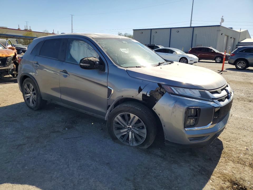 2020 Mitsubishi Outlander VIN JA4AP4AU8LU026071 COPART salvage auction — FRONT END, Nv - Salvage Title, sold $1,600 on 2026-07-30 (photo 4)