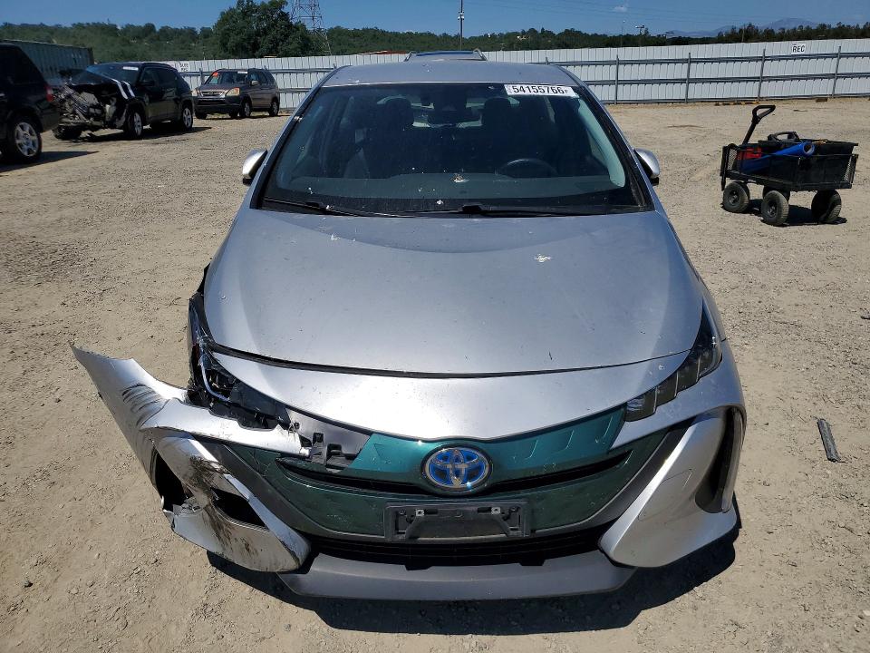 2017 Toyota Prius prime VIN JTDKARFP7H3037619 COPART salvage auction — FRONT END, Ca - Salvage Certificate, sold $4,850 on 2026-07-10 (photo 5)