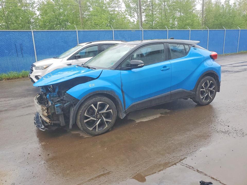 2019 Toyota C-hr VIN NMTKHMBX8KR067172 COPART salvage auction — FRONT END, Nb - Salvage Title, sold $350 on 2026-07-23 (photo 1)