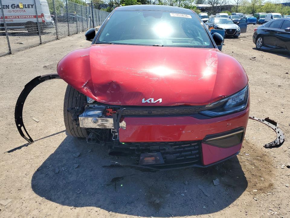 2024 Kia Ev6 VIN KNDC4DLC5R5196483 COPART salvage auction — FRONT END, Pa - Certificate Of Salvage, sold $10,300 on 2026-07-13 (photo 5)