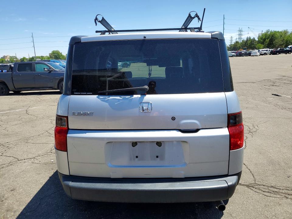 2006 Honda Element VIN 5J6YH28776L023852 COPART salvage auction — FRONT END, CO - PUBLIC - SALVAGE TITLE, sold $1,550 on 2026-07-09 (photo 6)