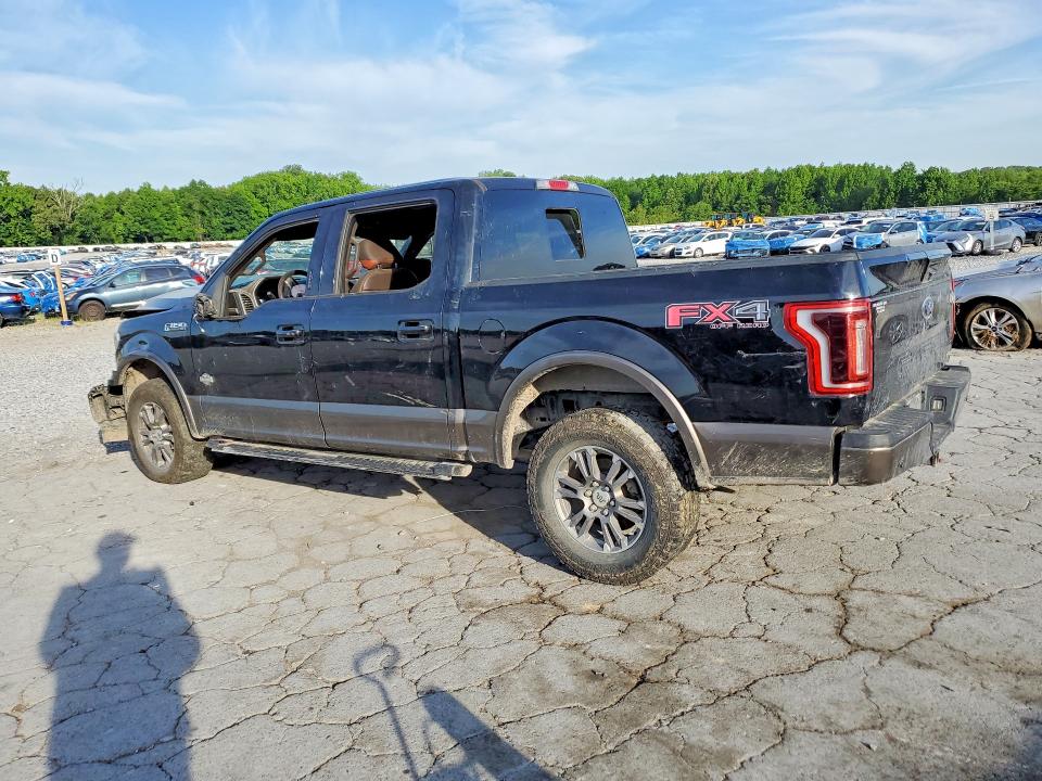 2018 Ford F-150 VIN 1FTEW1EG3JFA09225 COPART salvage auction — FRONT END, Tn - Salvage Certificate, sold $5,800 on 2026-07-02 (photo 2)