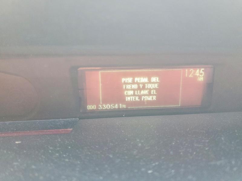 2010 Toyota Prius VIN JTDKN3DUXA0089005 COPART salvage auction — FRONT END, Ca - Salvage Certificate, sold $525 on 2026-07-07 (photo 9)