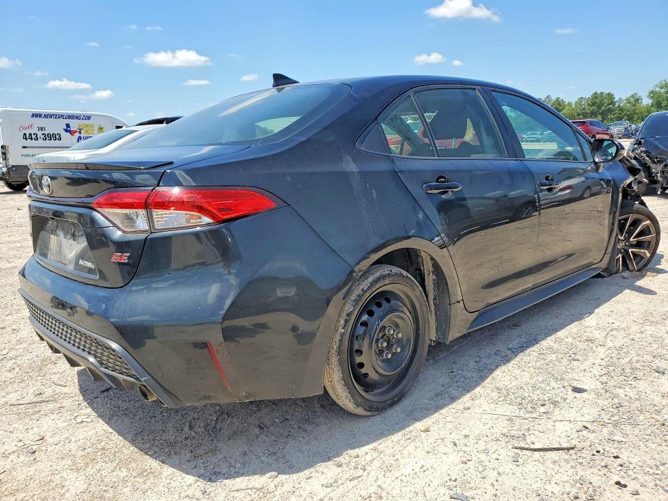 2021 Toyota Corolla VIN JTDS4MCE4MJ068815 COPART salvage auction — FRONT END, Tx - Salvage Vehicle Title, sold $4,000 on 2026-07-17 (photo 3)