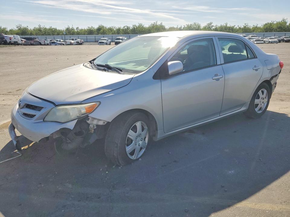 2013 Toyota Corolla VIN 2T1BU4EE6DC956751 COPART salvage auction — FRONT END, Ca - Salvage Certificate, sold $1,900 on 2026-07-02 (photo 1)