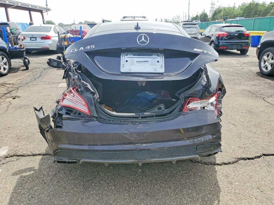 2014 Mercedes-benz Cla-klasse VIN WDDSJ5CB4EN100330 COPART salvage auction — REAR END, Co - Public - Salvage Title, sold $2,700 on 2026-07-16 (photo 6)