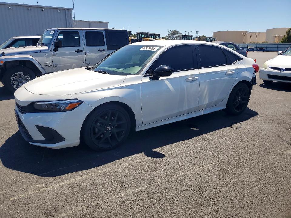 2022 Honda Civic VIN 2HGFE2F5XNH519359 — COPART salvage auction photo