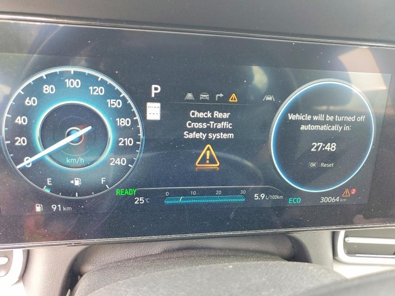 2025 Hyundai Elantra VIN KMHLN4DJ9SU175573 COPART salvage auction — REAR END, ON - PERMIT SALVAGE, sold $7,700 on 2026-07-16 (photo 9)