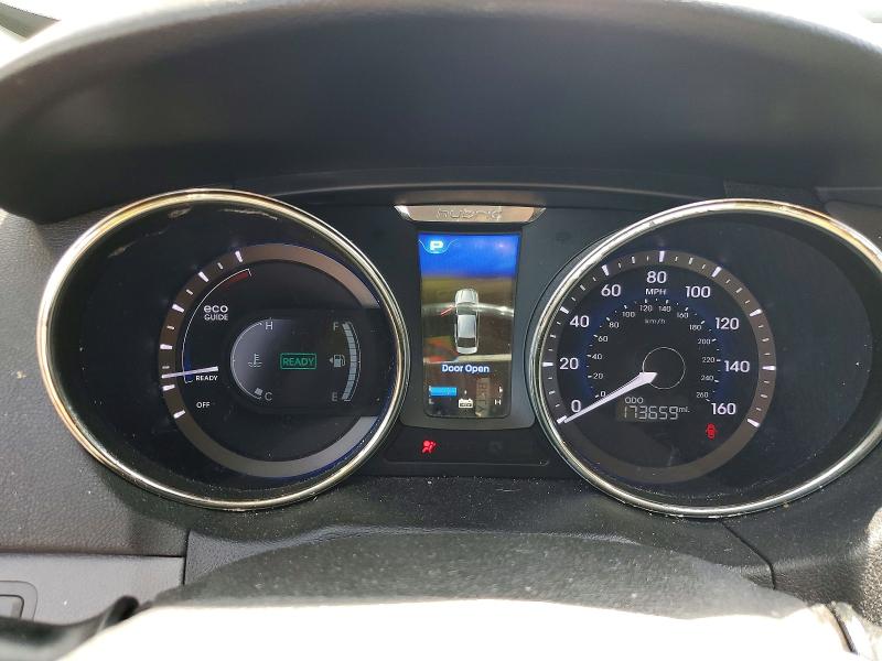 2012 Hyundai Sonata VIN KMHEC4A43CA020310 COPART salvage auction — FRONT END, Il - Salvage Certificate, sold $450 on 2026-07-16 (photo 9)