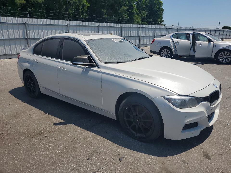 2017 BMW 3er VIN WBA8B9G57HNU48430 COPART salvage auction — FRONT END, Nc - Dealer Only Clean Title, sold $7,000 on 2026-07-28 (photo 4)