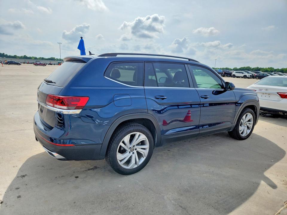 2021 Volkswagen Atlas VIN 1V2WR2CA1MC577218 COPART salvage auction — HAIL, Tx - Certificate Of Title, sold $175 on 2026-07-09 (photo 3)
