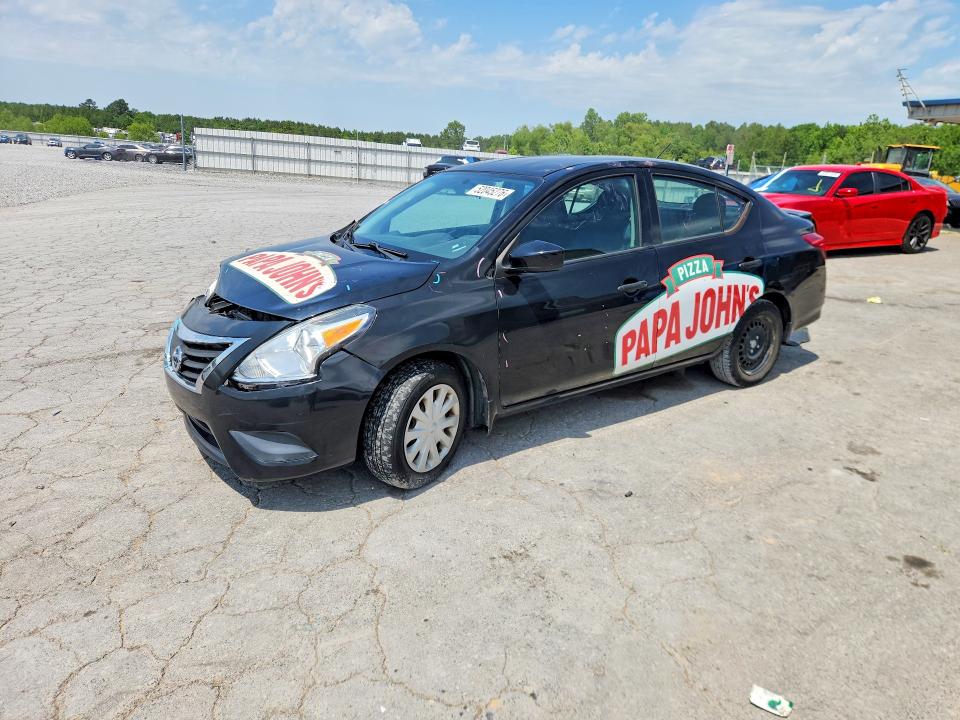2019 Nissan Versa VIN 3N1CN7AP9KL815891 — COPART salvage auction photo