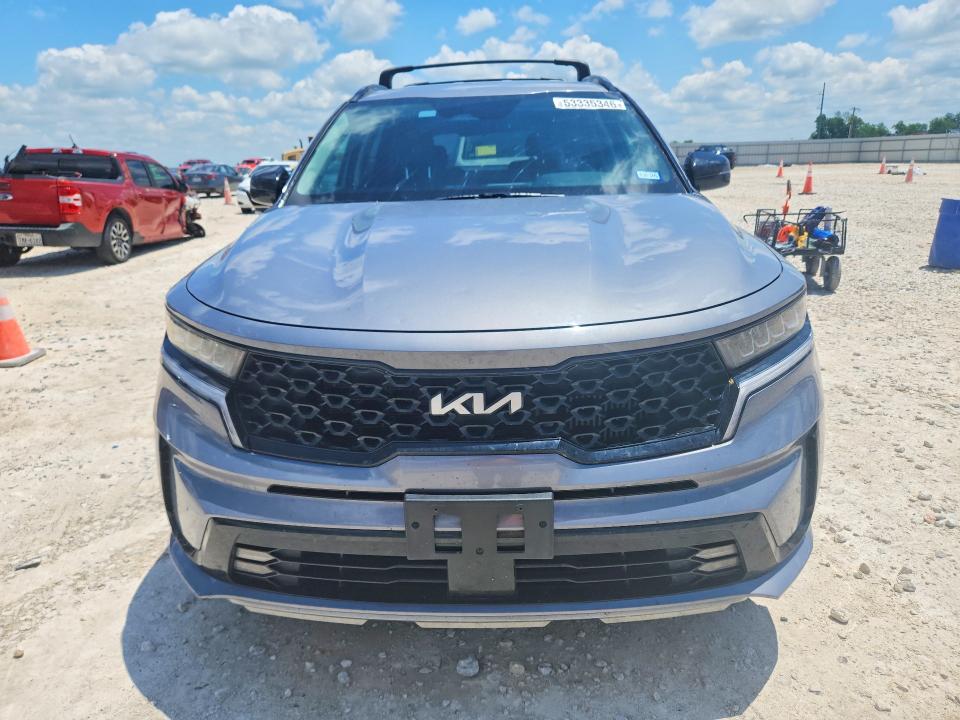 2022 Kia Sorento VIN 5XYRH4LF6NG152387 COPART salvage auction — HAIL, Tx - Certificate Of Title, sold $14,800 on 2026-07-09 (photo 5)