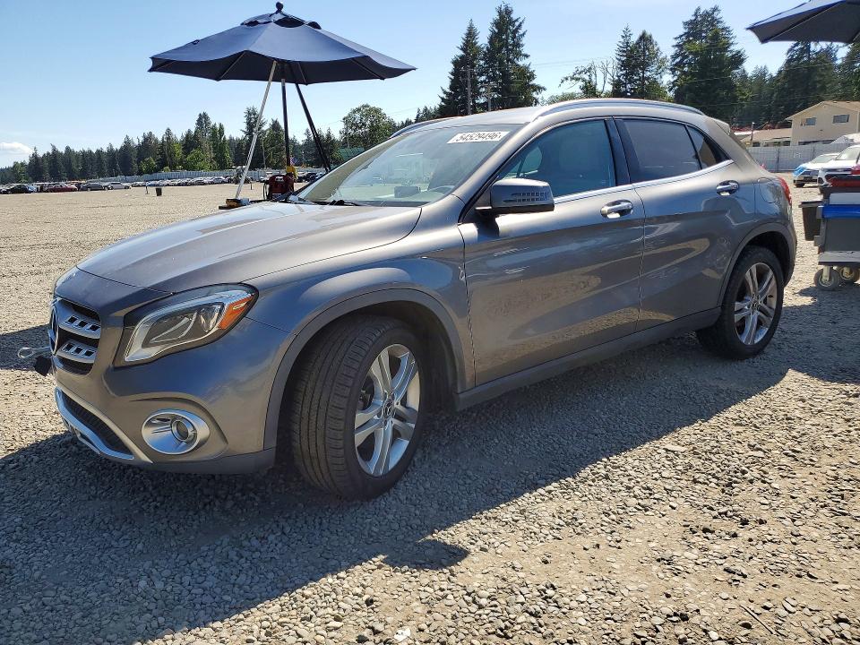 2020 Mercedes-benz Gla-klasse VIN WDCTG4GB5LJ659157 COPART salvage auction — FRONT END, WA - BILL OF SALE, sold $3,350 on 2026-07-10 (photo 1)
