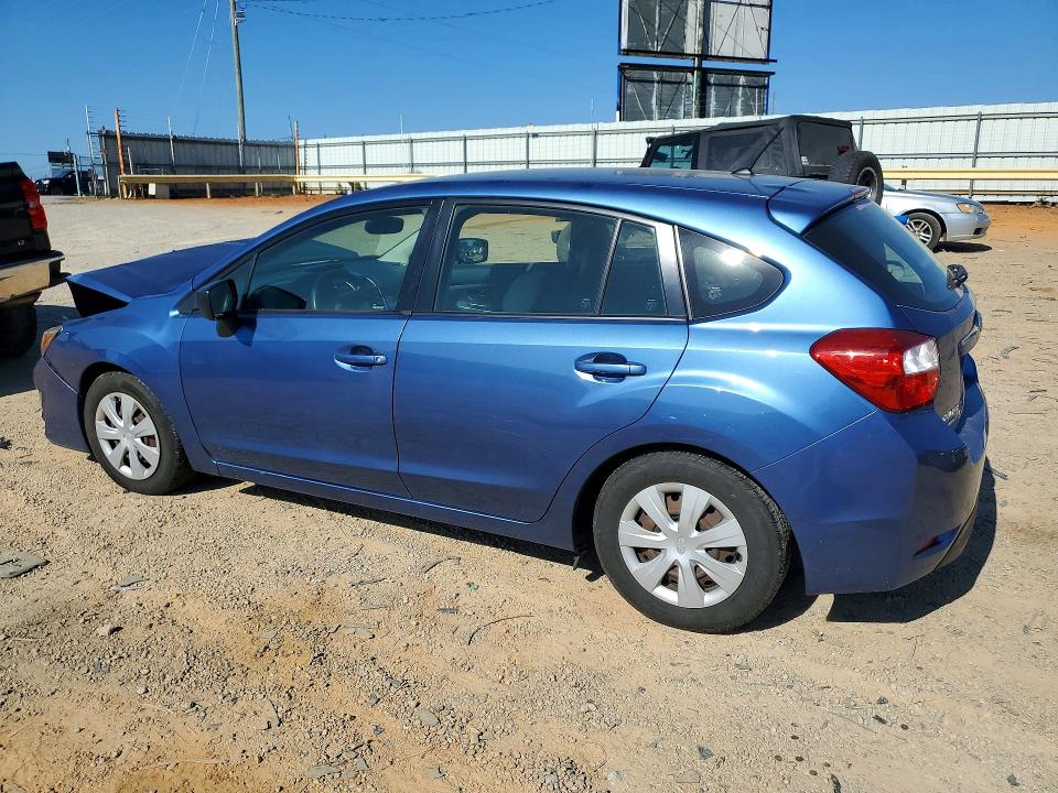 2016 Subaru Impreza VIN JF1GPAA65GH264268 COPART salvage auction — FRONT END, Va - Certificate Of Title, sold $375 on 2026-07-10 (photo 2)