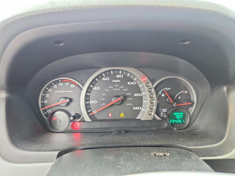 2005 Honda Pilot VIN 5FNYF18625B027645 COPART salvage auction — FRONT END, TX - SALVAGE VEHICLE TITLE (P), sold $525 on 2026-07-02 (photo 9)