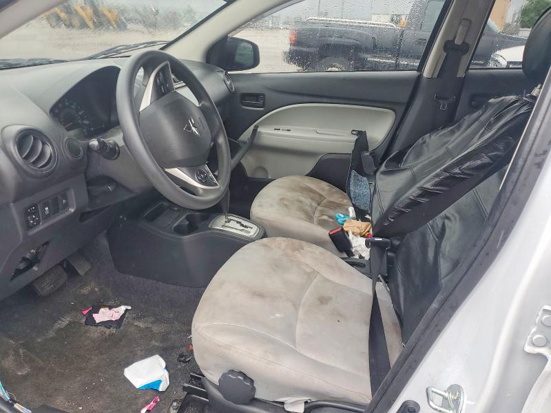 2022 Mitsubishi Mirage VIN ML32FUFJXNHF03533 COPART salvage auction — FRONT END, Oh - Certificate Of Title, sold $1,950 on 2026-07-06 (photo 7)