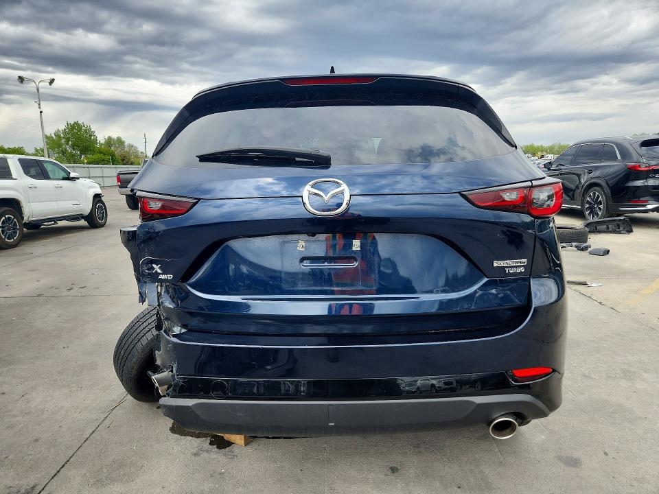 2024 Mazda Cx-5 VIN JM3KFBDY9R0453783 COPART salvage auction — REAR END, Wy - Cert Of Title-Salvage, sold $2,050 on 2026-07-27 (photo 6)
