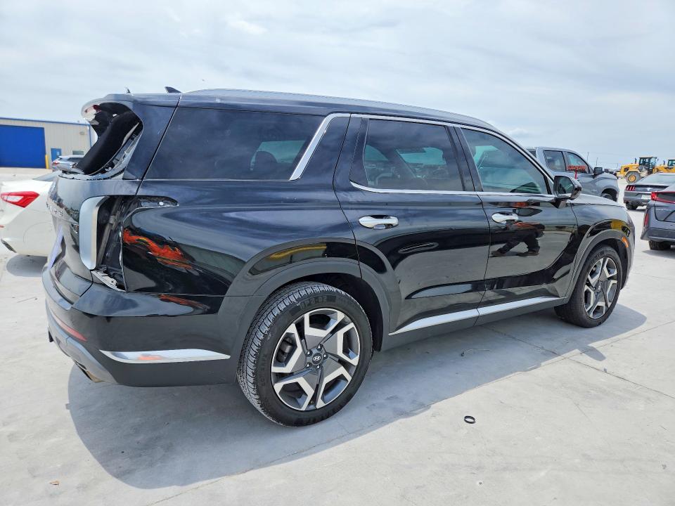 2024 Hyundai Palisade VIN KM8R54GE3RU785021 COPART salvage auction — REAR END, Tx - Salvage Vehicle Title, sold $150 on 2026-07-28 (photo 3)
