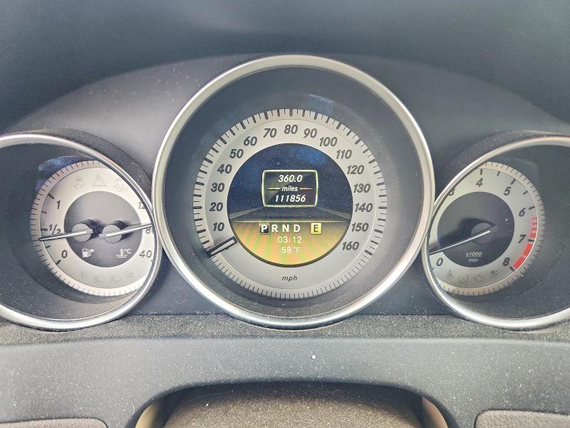 2012 Mercedes-benz C-klasse VIN WDDGF8BB8CR208790 COPART salvage auction — FRONT END, Ri - Salvage Certificate Of Title, sold $1,350 on 2026-08-04 (photo 9)