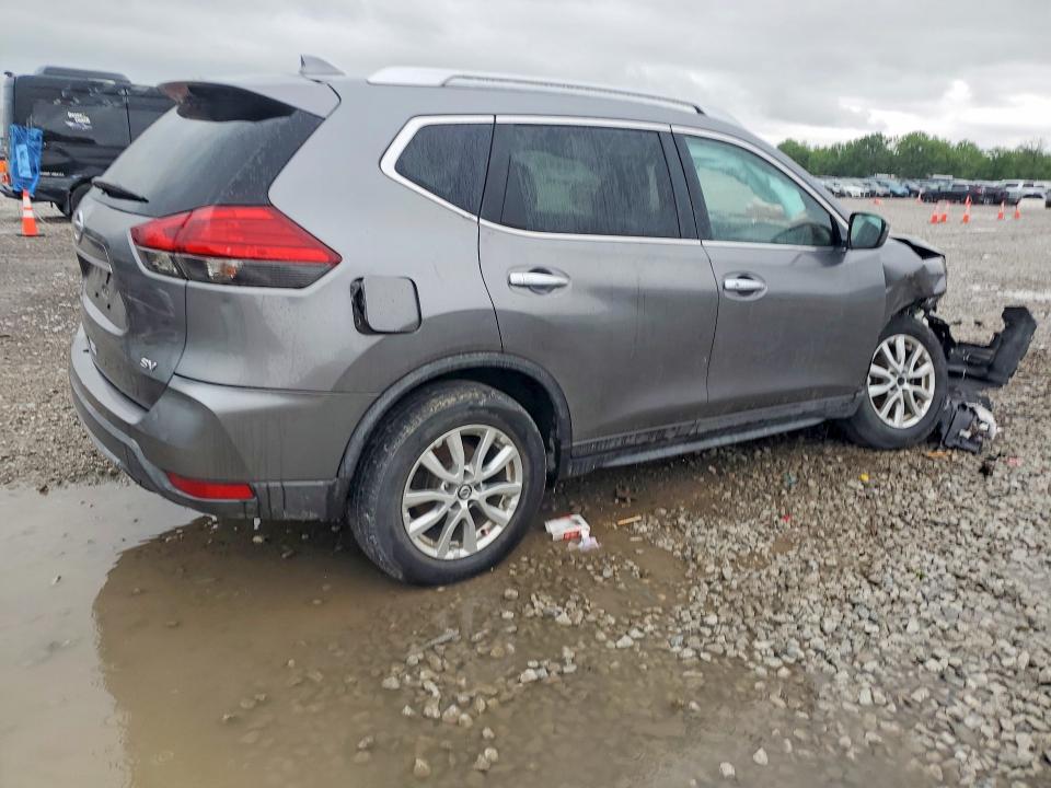2017 Nissan Rogue VIN KNMAT2MT1HP595147 COPART salvage auction — FRONT END, OH - CERT OF TITLE-SALVAGE, sold $600 on 2026-07-24 (photo 3)