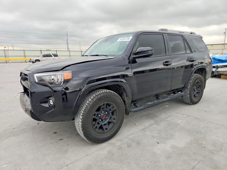 2024 Toyota 4runner VIN JTEEU5JR5R5314372 COPART salvage auction — FRONT END, Tx - Salvage Vehicle Title, sold $23,100 on 2026-07-10 (photo 1)