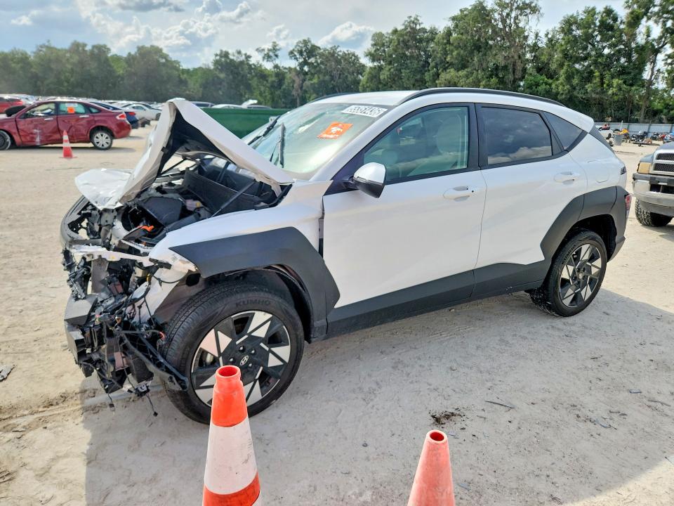 2025 Hyundai Kona VIN KM8HBCAB6SU337553 COPART salvage auction — FRONT END, FL - CERTIFICATE OF DESTRUCTION, sold $3,850 on 2026-07-27 (photo 1)