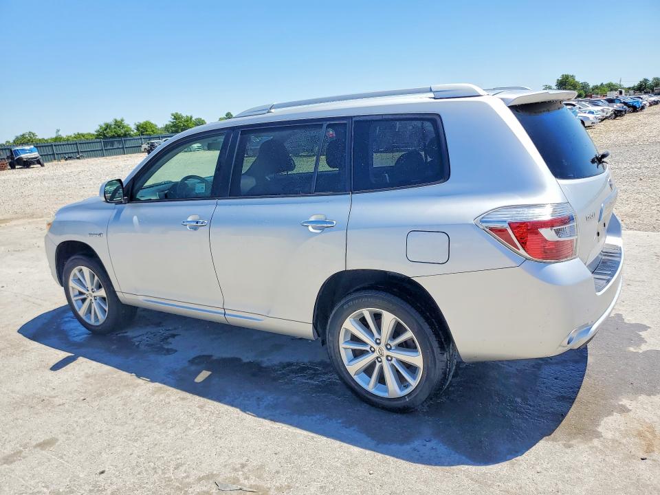 2008 Toyota Highlander hybrid VIN JTEEW44A882007594 COPART salvage auction — WATER/FLOOD, Mo - Salvage Certificate Of Title, sold $1,400 on 2026-07-06 (photo 2)