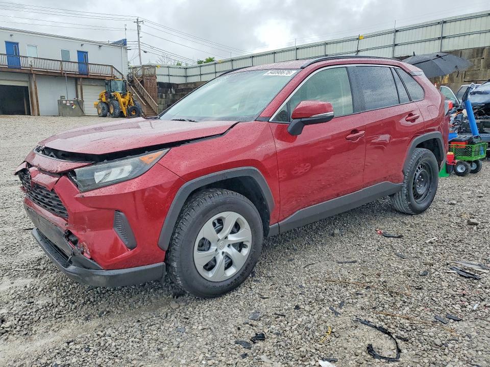 2019 Toyota Rav4 VIN JTMK1RFV5KD018017 COPART salvage auction — FRONT END, Ky - Cert Of Title-Salvage, sold $7,100 on 2026-07-17 (photo 1)