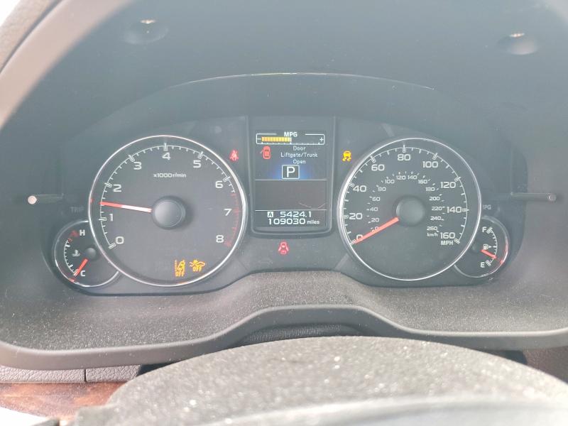 2013 Subaru LEGACY VIN 4S3BMDP64D2014069 COPART salvage auction — ROLLOVER, Ia - Cert Of Title-Salvage Title, sold $800 on 2026-07-24 (photo 9)