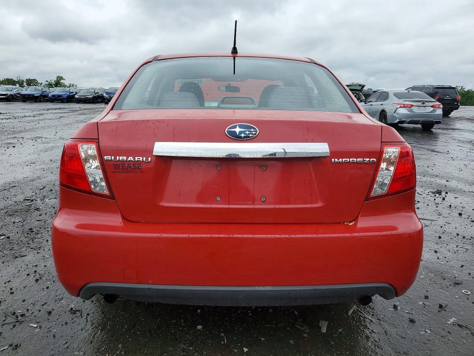 2009 Subaru Impreza VIN JF1GE61679H516141 COPART salvage auction — FRONT END, VA - CERT OF TITLE - SALVAGE, sold $225 on 2026-07-08 (photo 6)