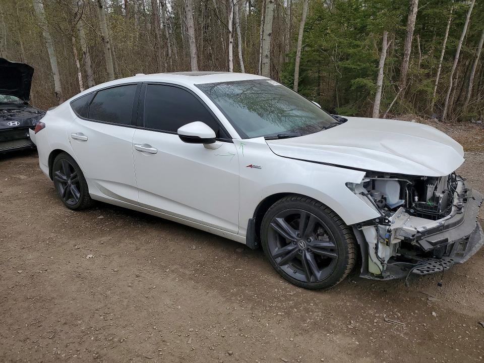 2024 Acura Integra VIN 19UDE4H60RA800678 COPART salvage auction — FRONT END, ON - PERMIT SALVAGE, sold $7,500 on 2026-07-21 (photo 4)