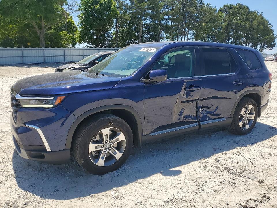 2025 Honda Pilot VIN 5FNYG2H4XSB026823 COPART salvage auction — SIDE, Ga - Cert Of Title-Salvage, sold $15,700 on 2026-07-27 (photo 1)
